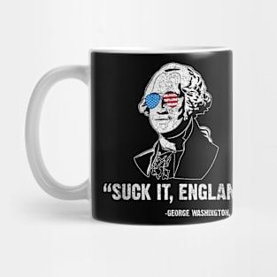 Suck It, England George Washington Mug
